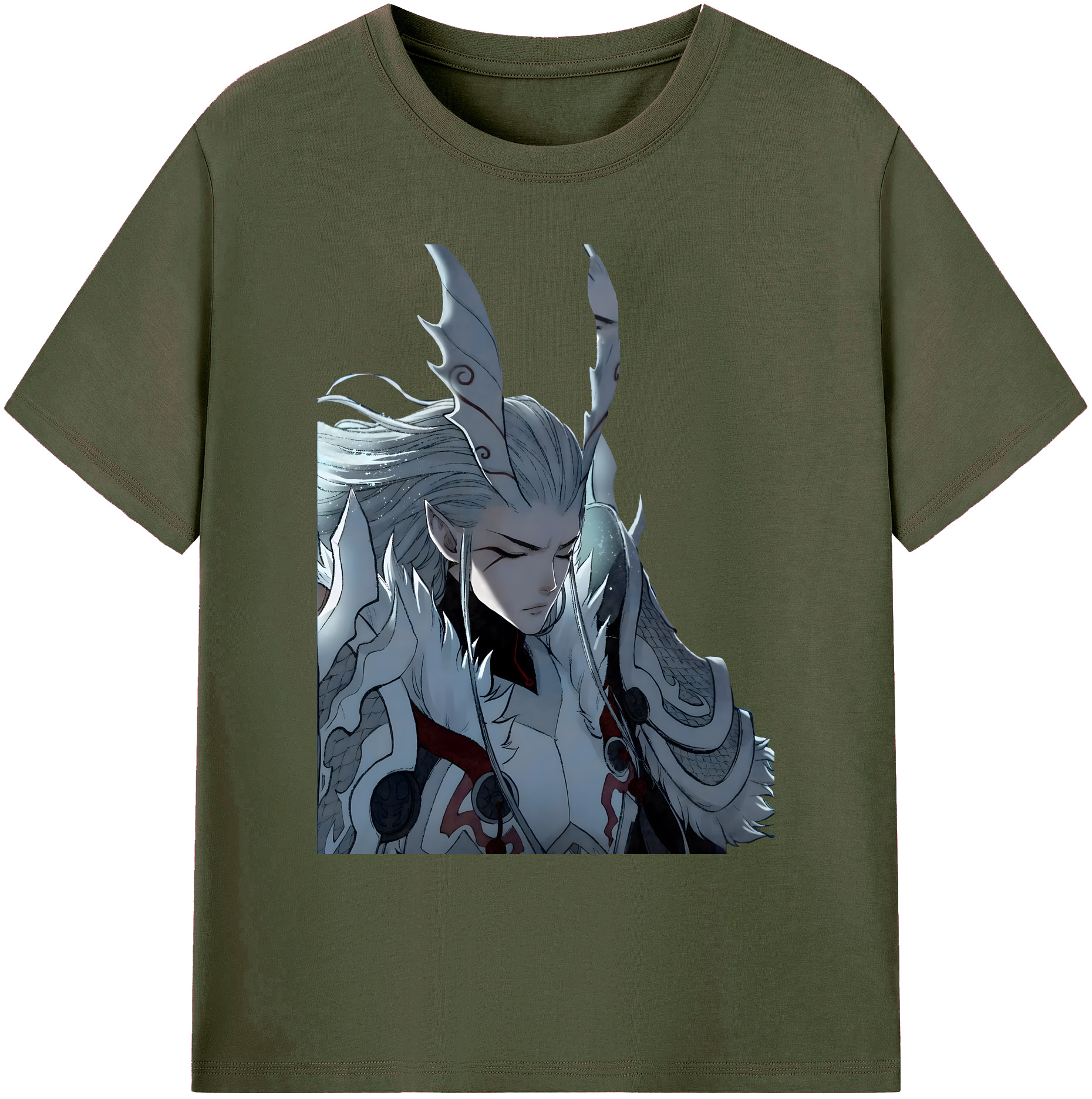 （画像用） Ne Zha 2 ナタ 魔童の大暴れ 綿100％ メンズ半袖Tシャツ｜肌触りやわらか＆通気性